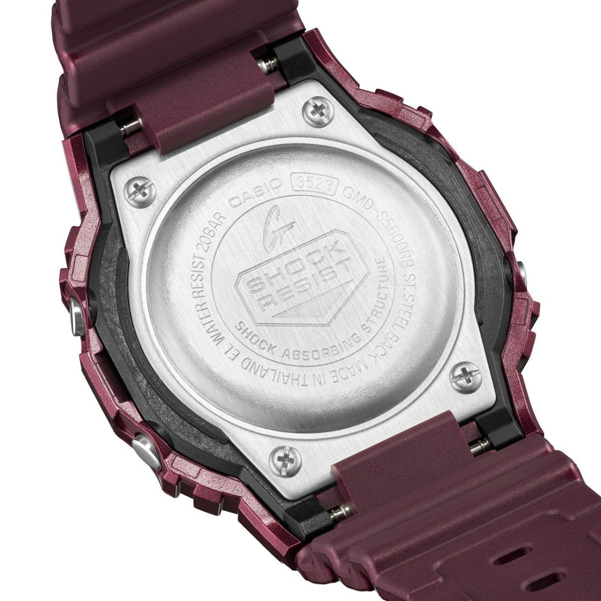 G-SHOCK GMD-S5600RB-4 手表 红色 #10