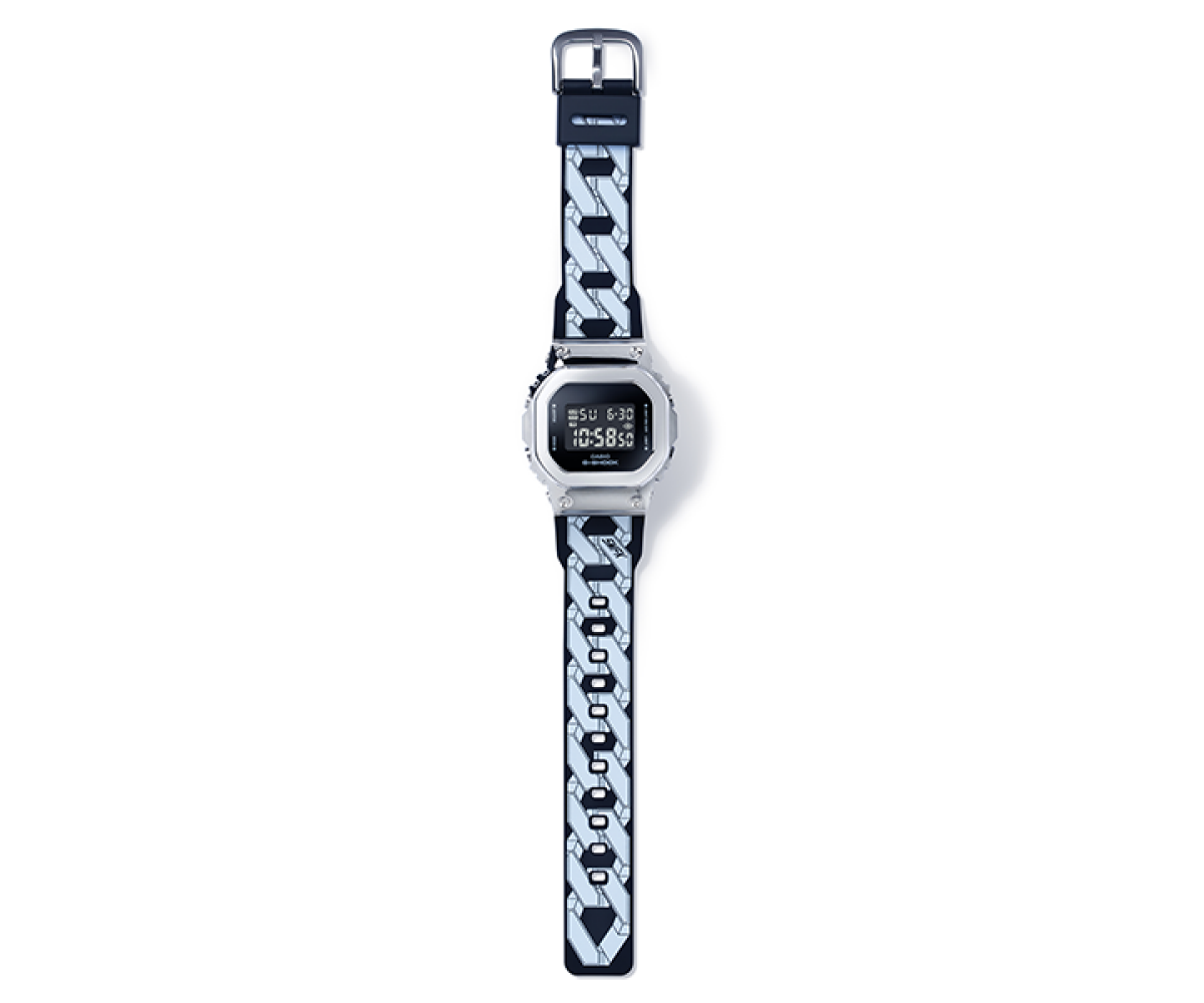 G-SHOCK GM-S5600-1PRS 手表 银色 #3