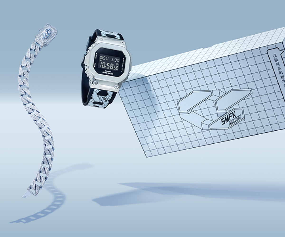 G-SHOCK GM-S5600-1PRS 手表 银色 #2