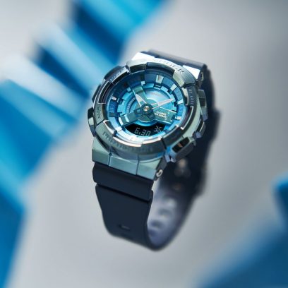 G-SHOCK GM-S110LB-2A 手表 蓝色、浅蓝色 #7