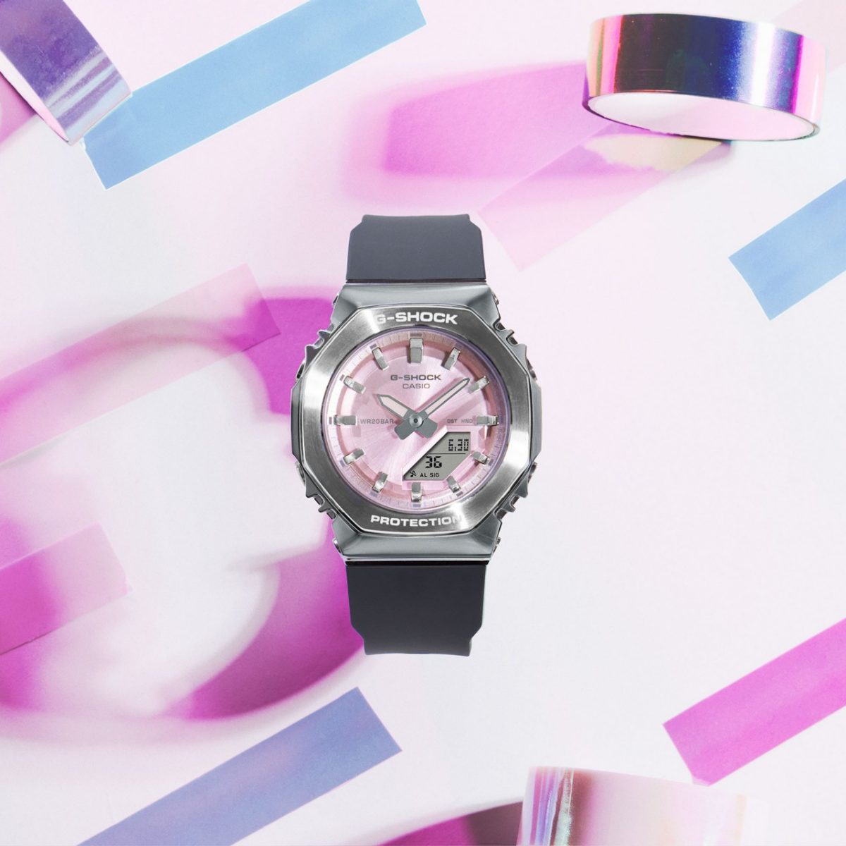 G-SHOCK GM-S2110-4A 手表 银色 #10