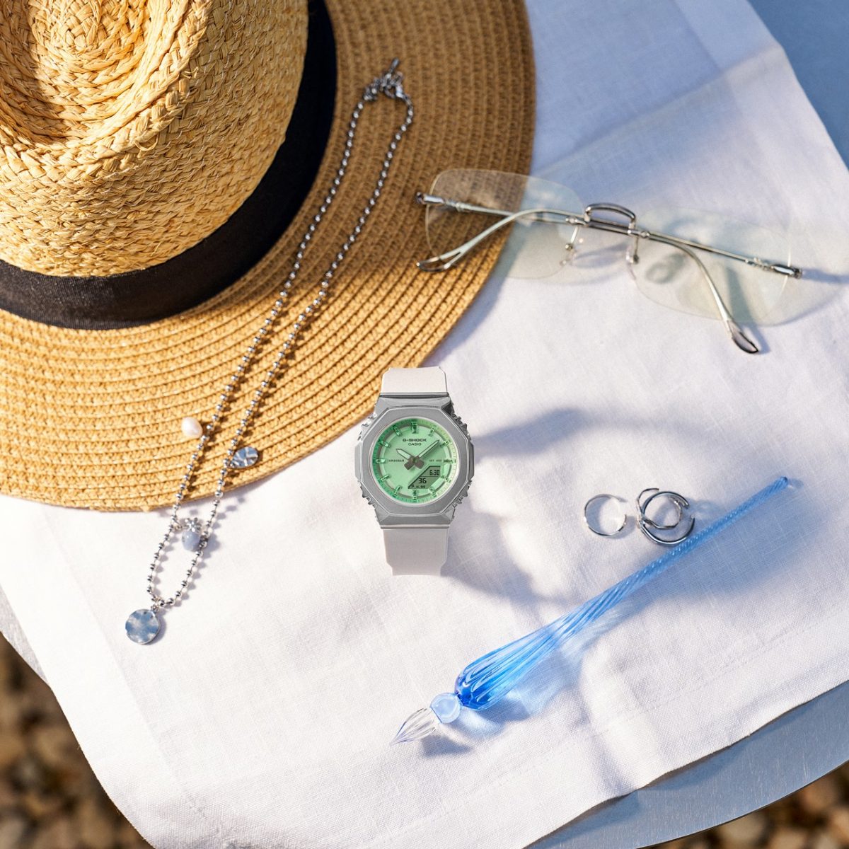 G-SHOCK GM-S2110SR-7A 手表 银色 #3