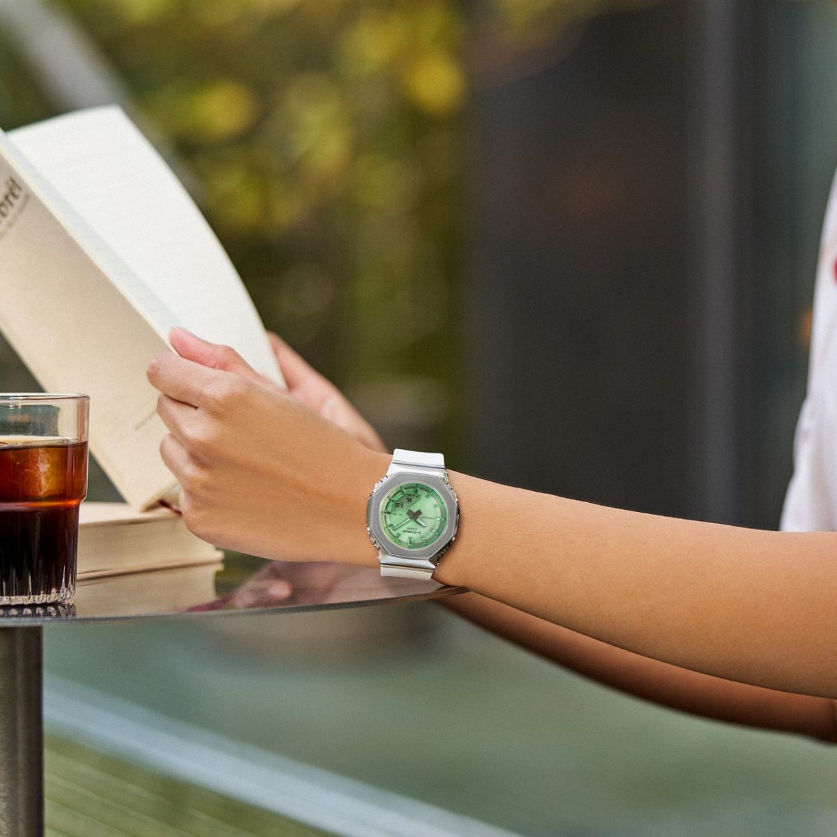 G-SHOCK GM-S2110SR-7A 手表 银色 #2