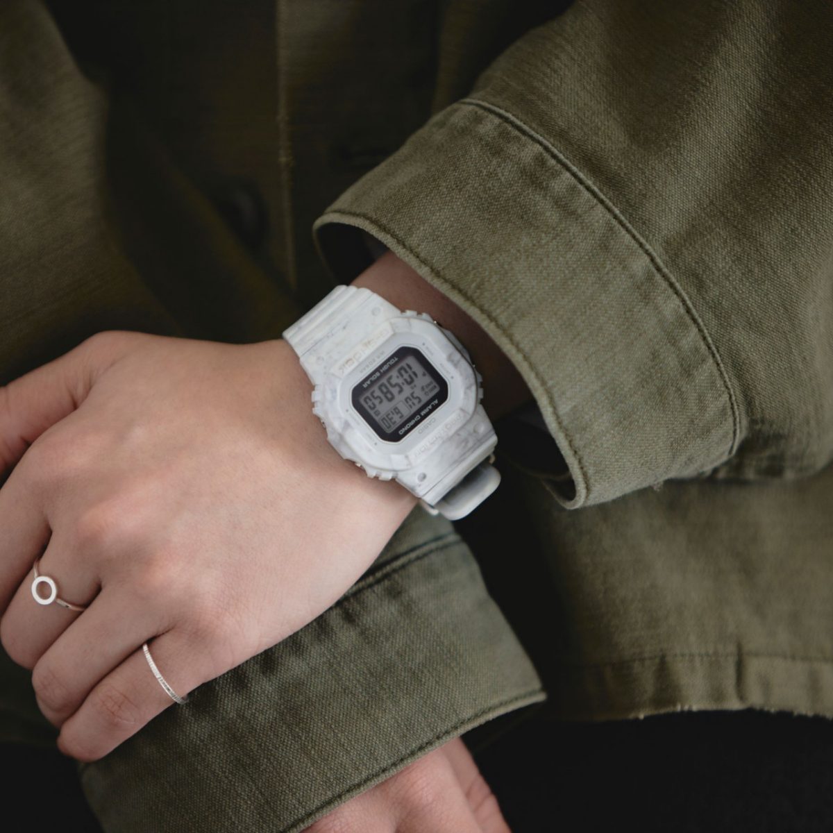 G-SHOCK GMS-S5600RT-7 手表 白色 #2