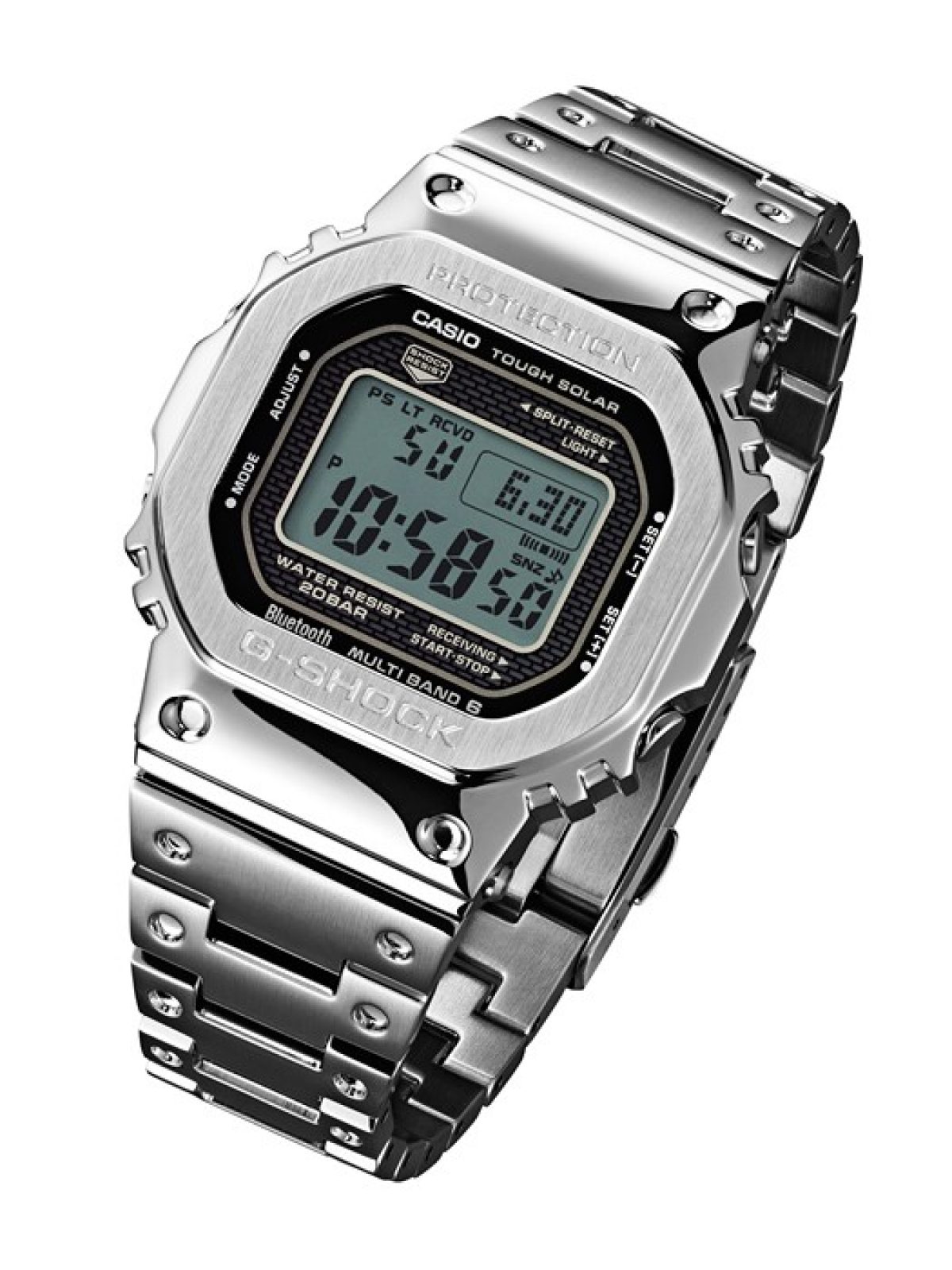 G-SHOCK GMW-B5000D-1 手表 银色 #8