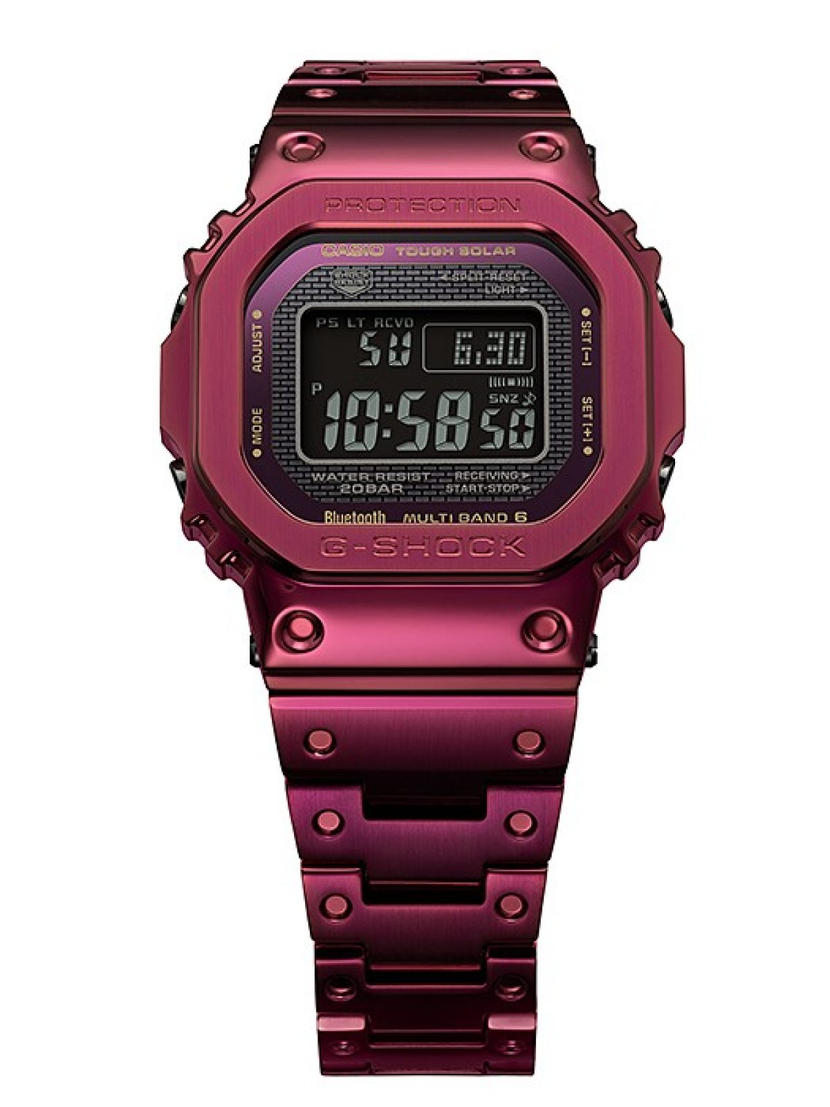 G-SHOCK GMW-B5000RD-4 手表 红色 #3