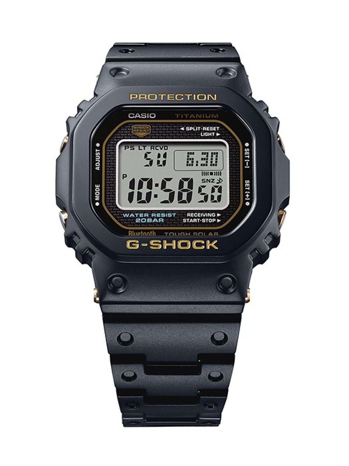 G-SHOCK GMW-B5000TB-1 手表 黑色 #3