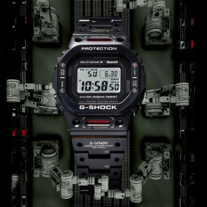 G-SHOCK GMW-B5000TVA-1 手表 黑色 #7