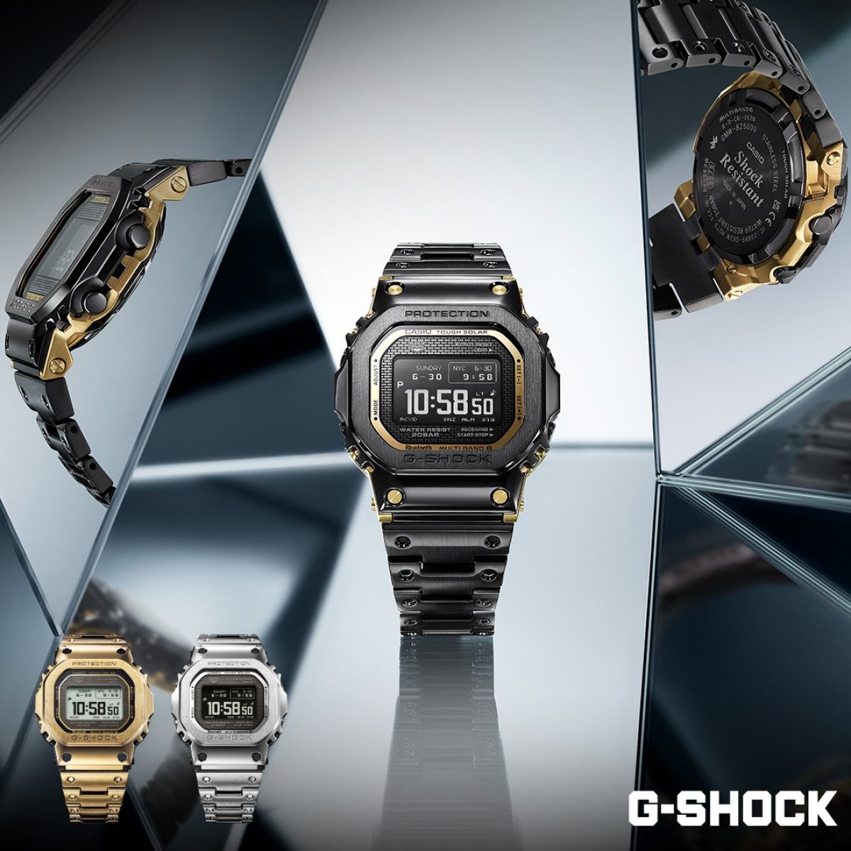 G-SHOCK GMW-BZ5000D-1 手表 银色 #2