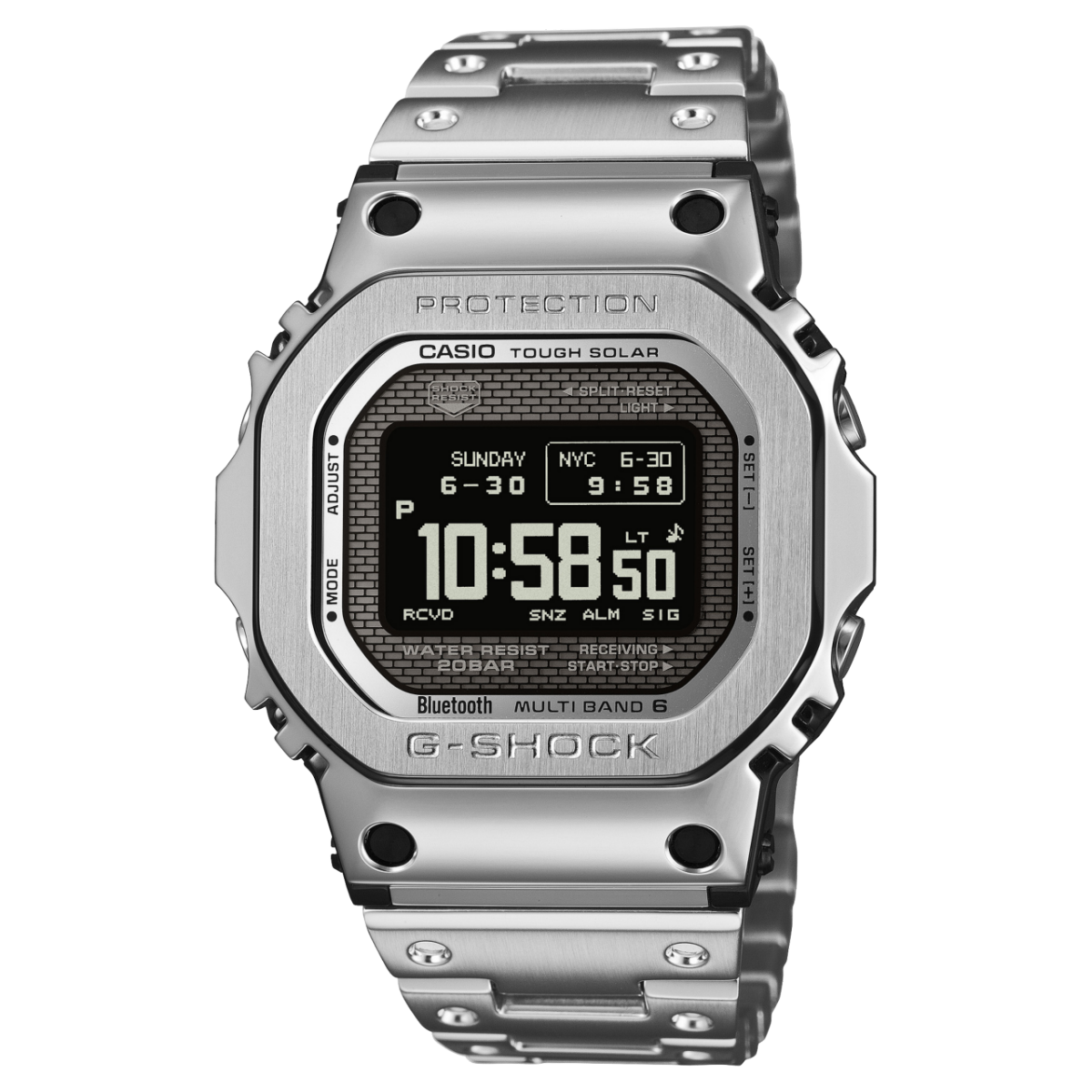 G-SHOCK GMW-BZ5000D-1 手表 银色 #1