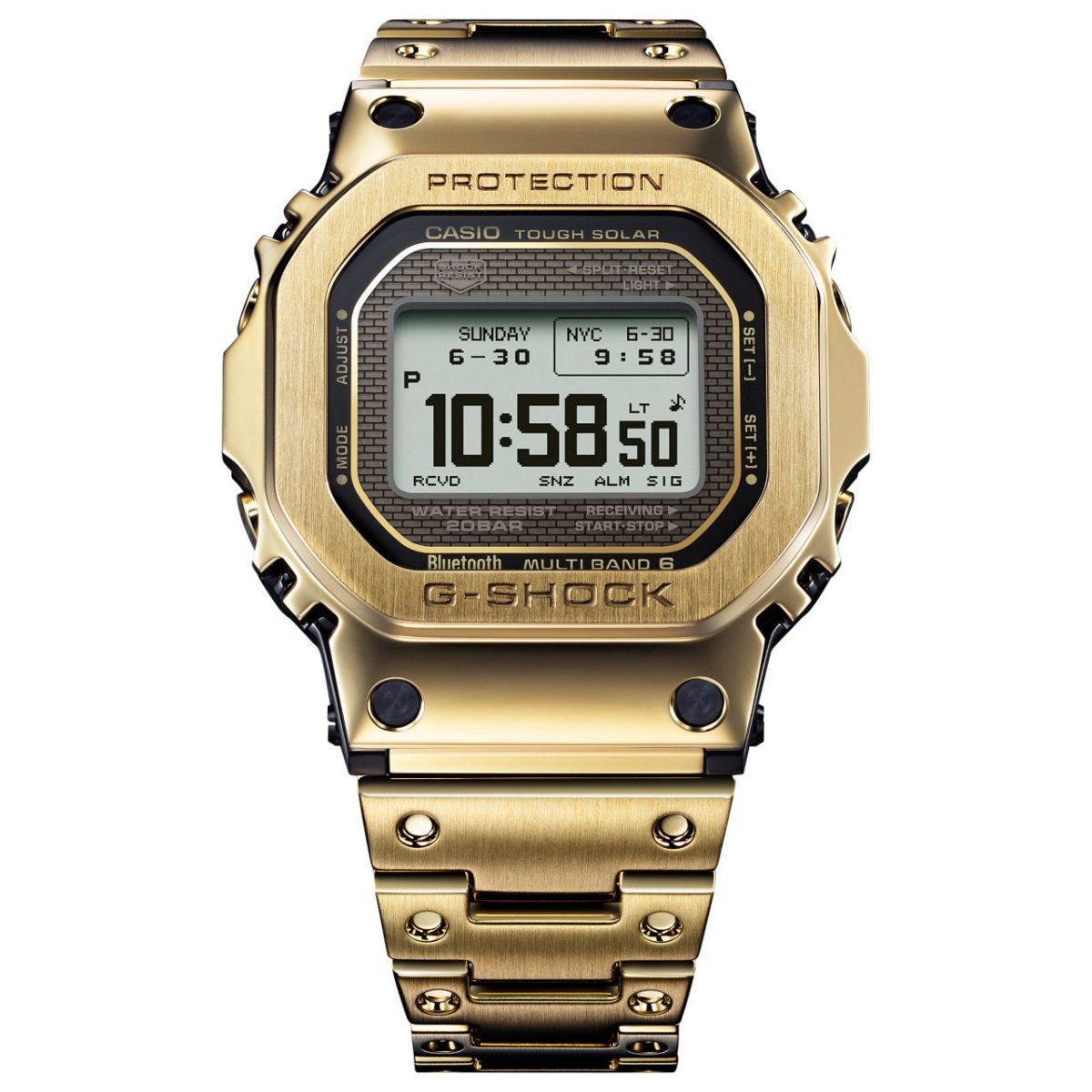G-SHOCK GMW-BZ5000GD-9 手表 金色 #8