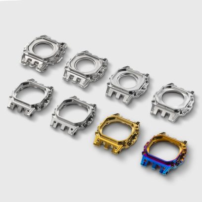 GMW-BZ5000RC-1 金属中央表壳采用了渐变彩虹IP涂层 #4