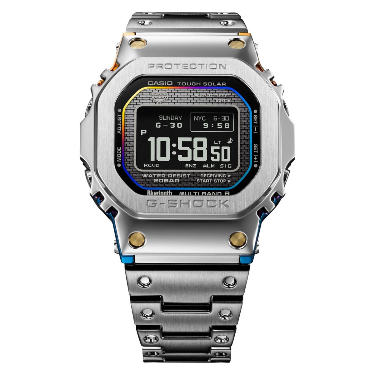 G-SHOCK GMW-BZ5000RC-1 手表 银色 #10
