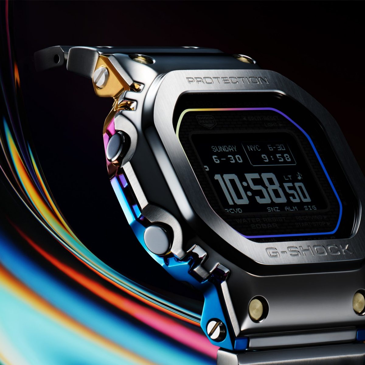 G-SHOCK GMW-BZ5000RC-1 手表 银色 #2