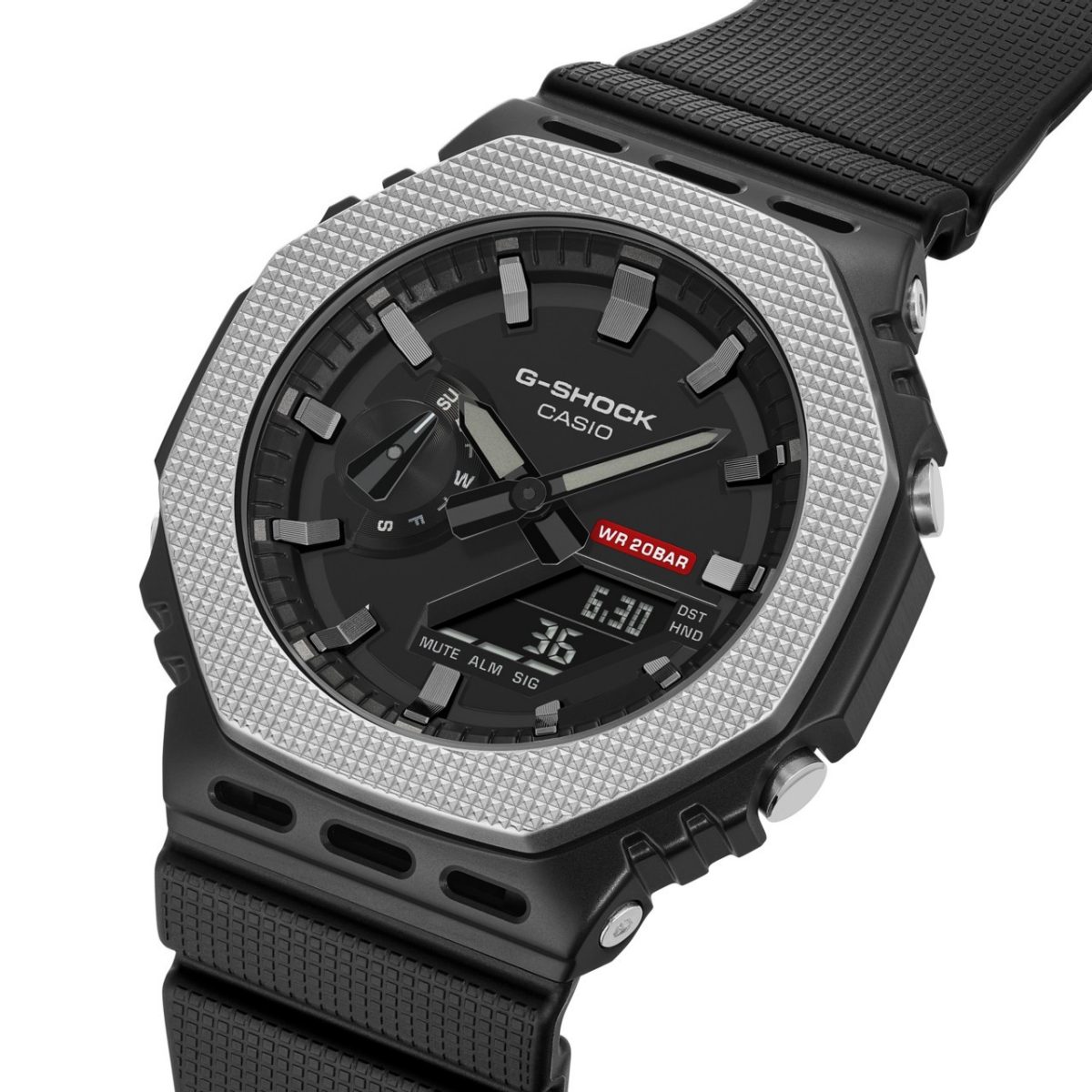 G-SHOCK GM-2100BM-1A 手表 银色 #3