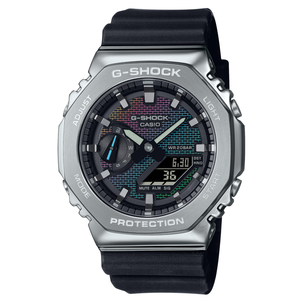 G-SHOCK GM-2100RW-1A 手表 银色 #1
