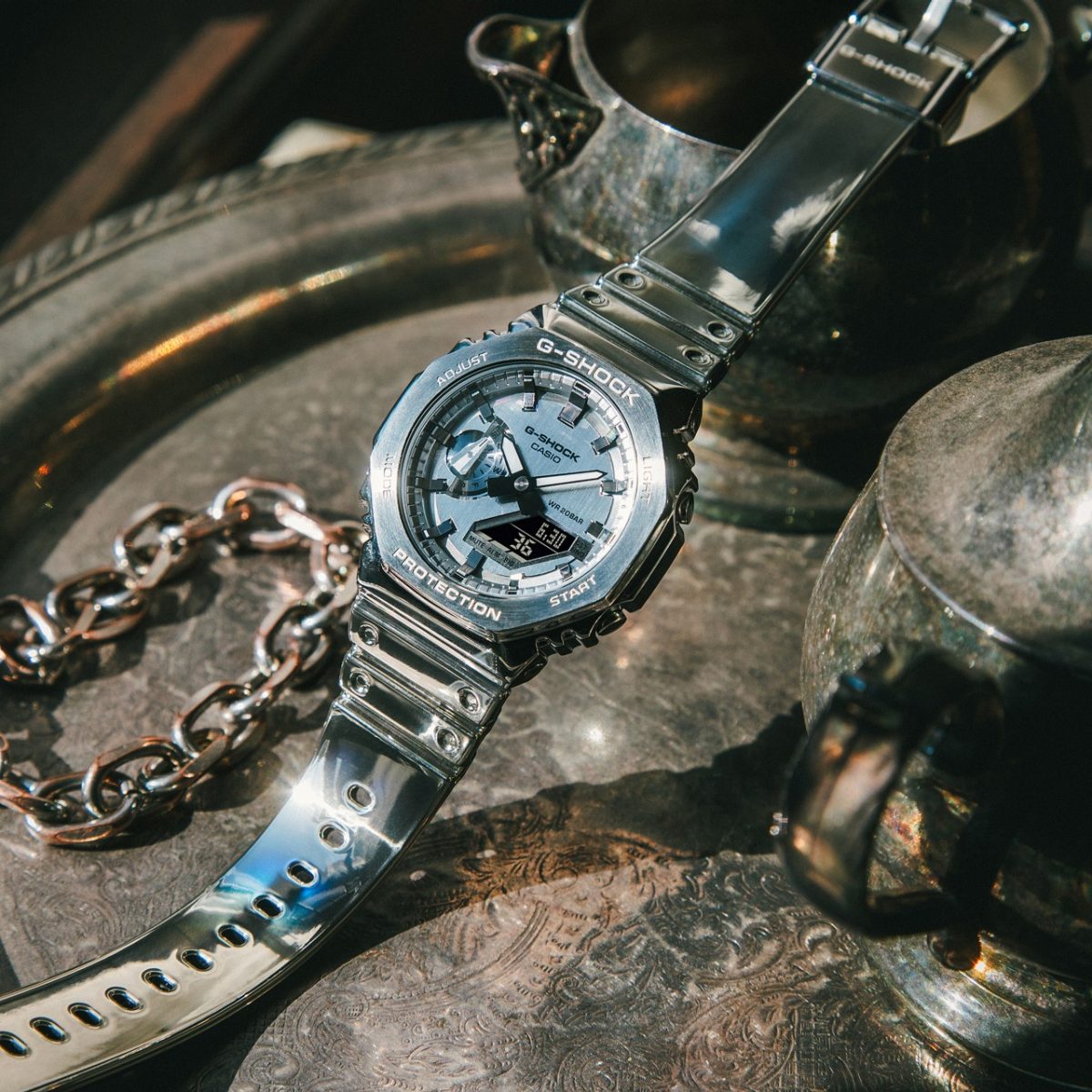 G-SHOCK GM-2100YM-8A 手表 银色 #2