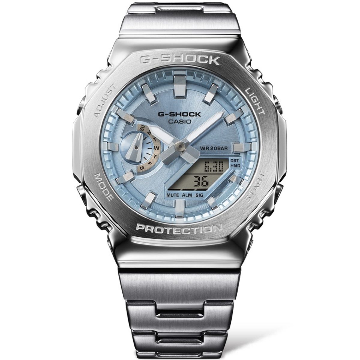 G-SHOCK GM-2110D-2A 手表 银色 #9