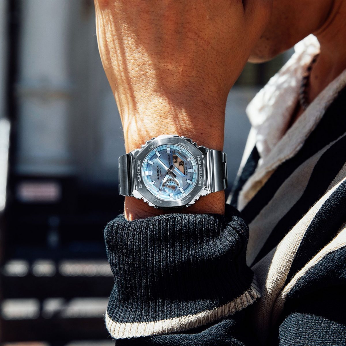 G-SHOCK GM-2110D-2A 手表 银色 #2
