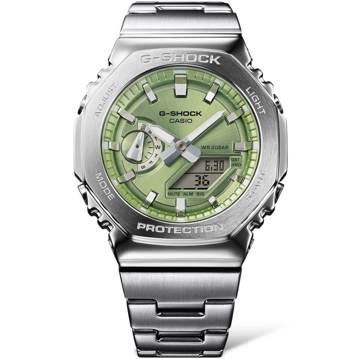 G-SHOCK GM-2110D-3A 手表 银色 #7