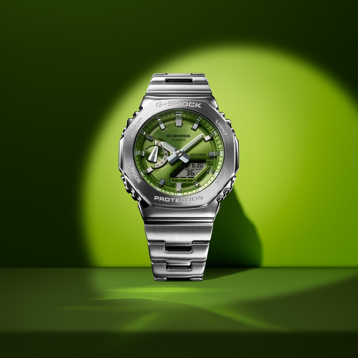 G-SHOCK GM-2110D-3A 手表 银色 #2