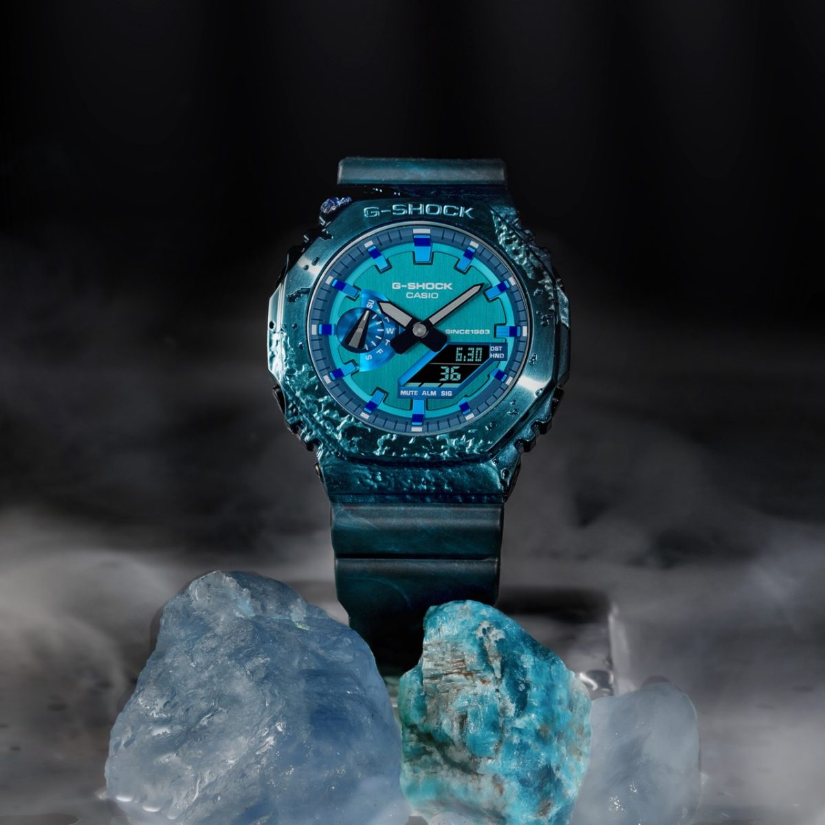 G-SHOCK GM-2140GEM-2A 手表 蓝色、浅蓝色 #8