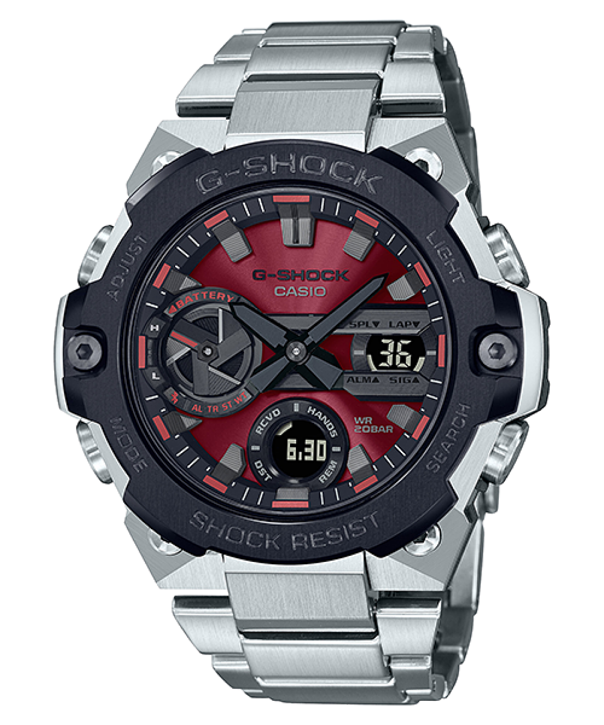 G-SHOCK GST-B400AD-1A4 手表 银色 #1