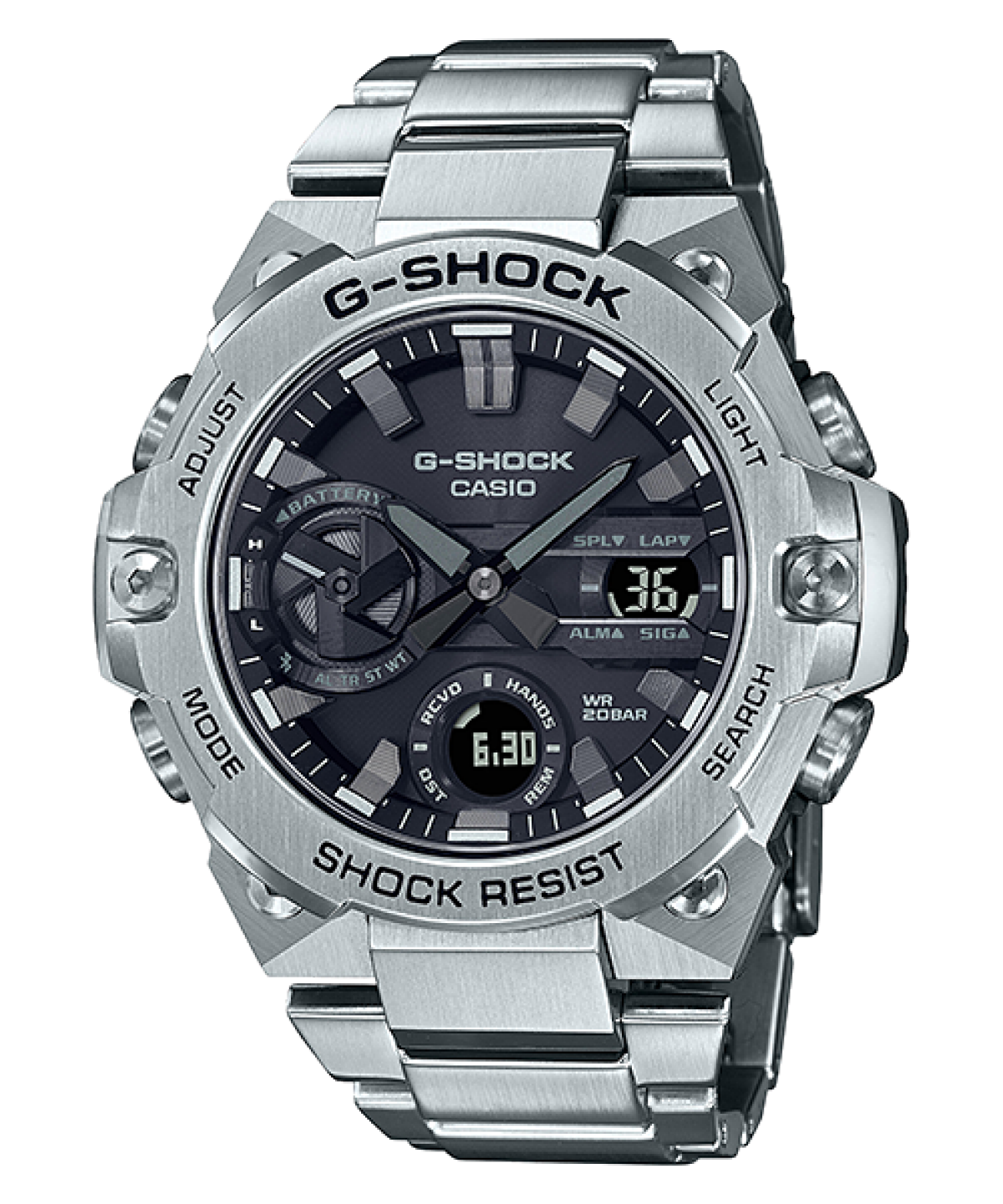 G-SHOCK GST-B400D-1A 手表 银色 #1