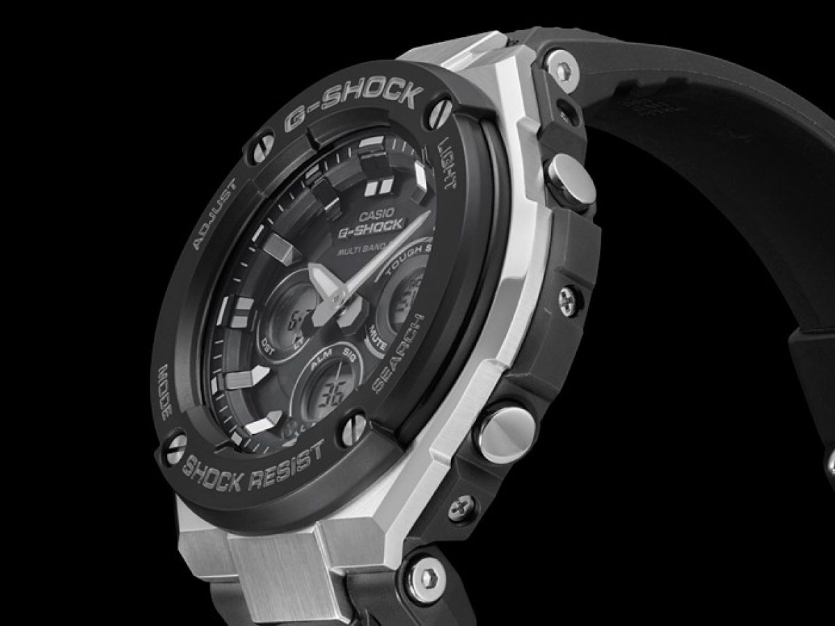 G-SHOCK GST-W300-1A 手表 黑色 #4