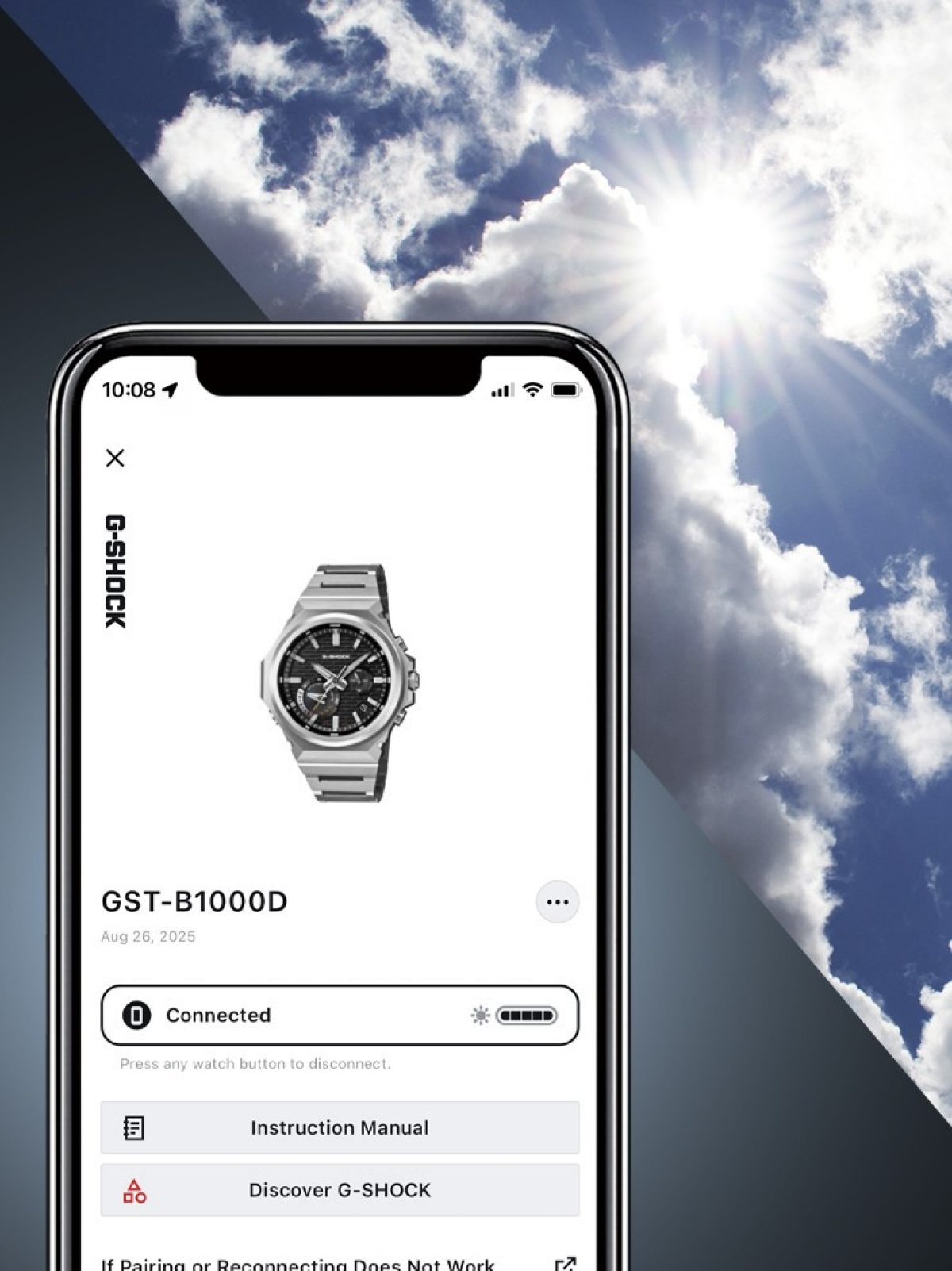 GST-B1000D-1A 带蓝牙®的坚固型太阳能充电设备 #12