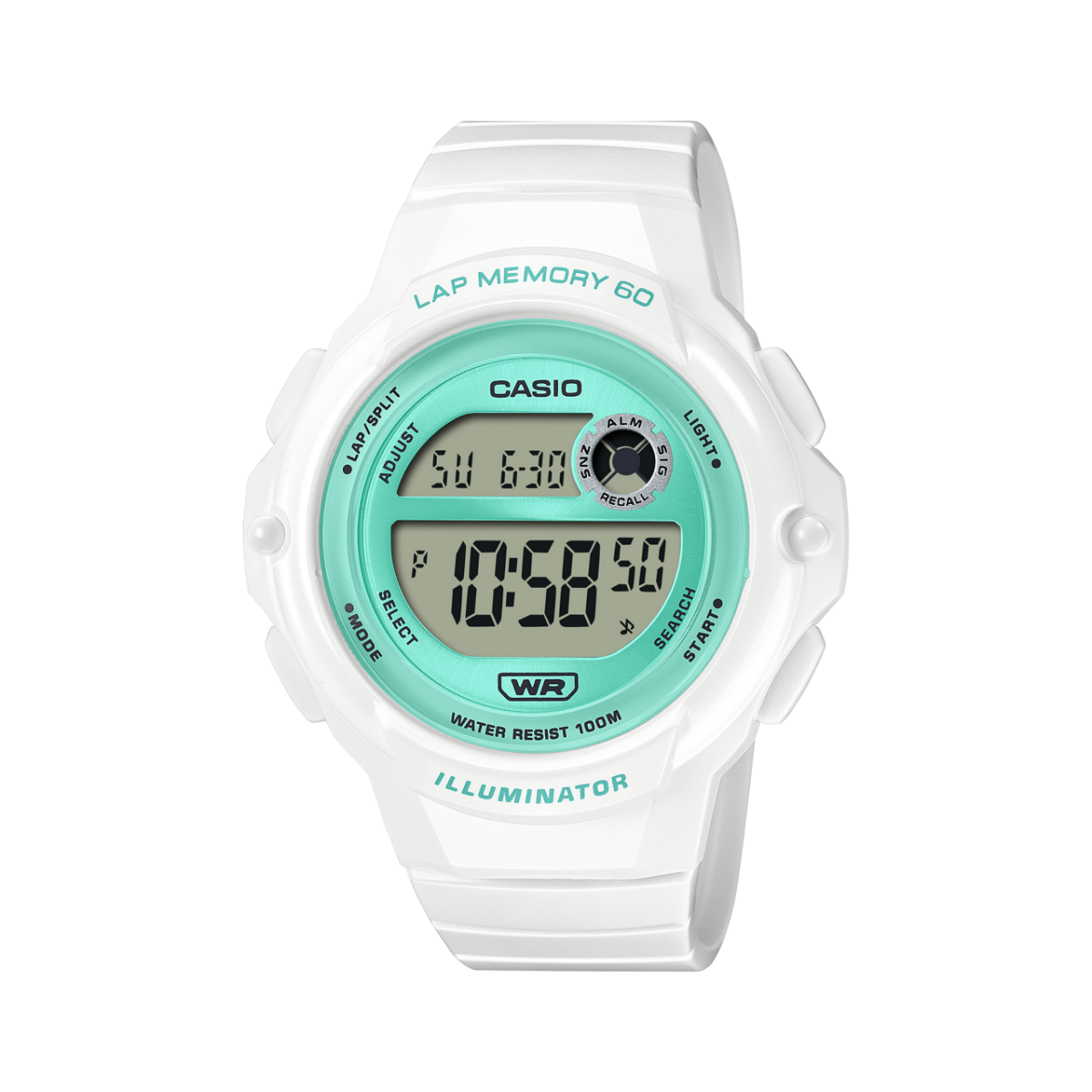 CASIO LWS-1200H-7A3V 手表 白色 #1