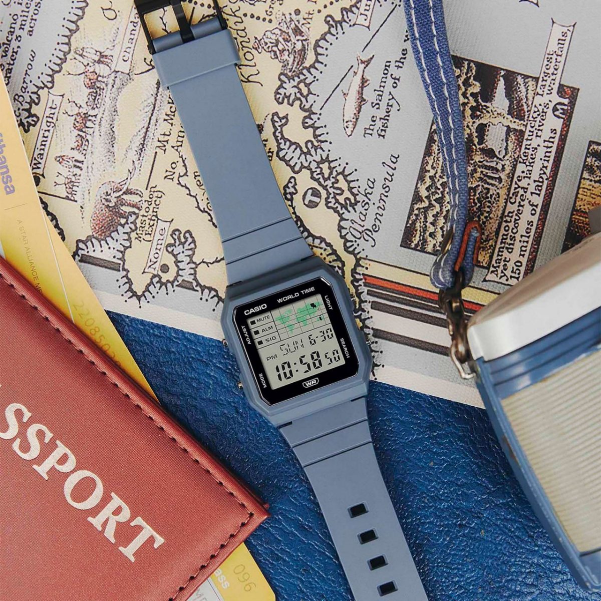 CASIO LF-30W-2A 手表 蓝色、浅蓝色 #2