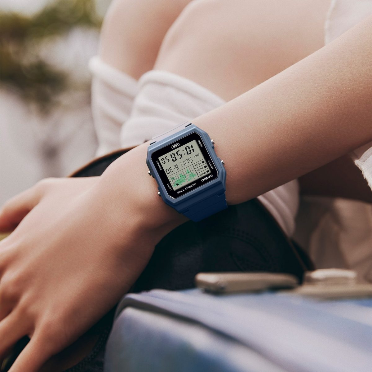 CASIO LF-30W-2A 手表 蓝色、浅蓝色 #3