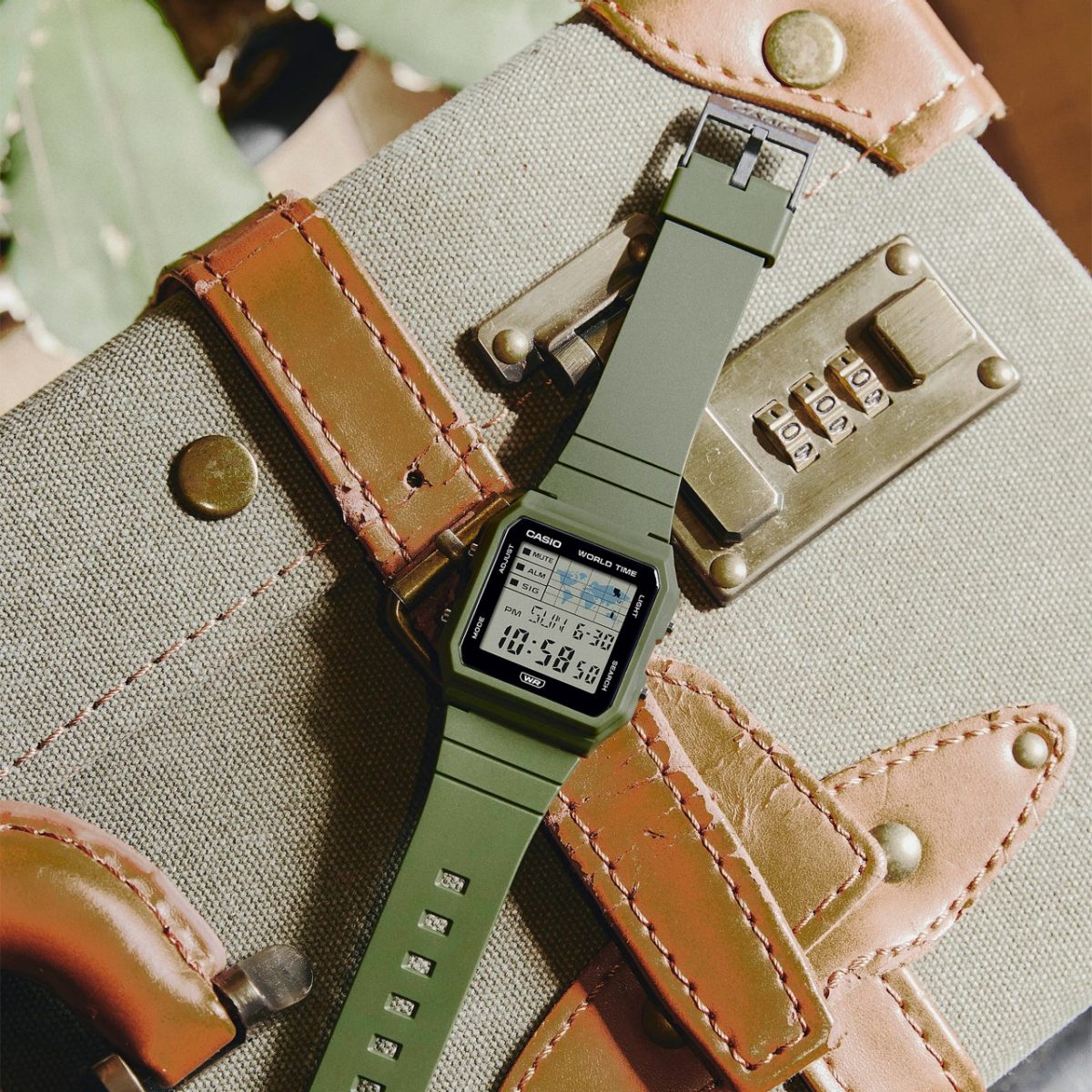 CASIO LF-30W-3A 手表 绿色 #2