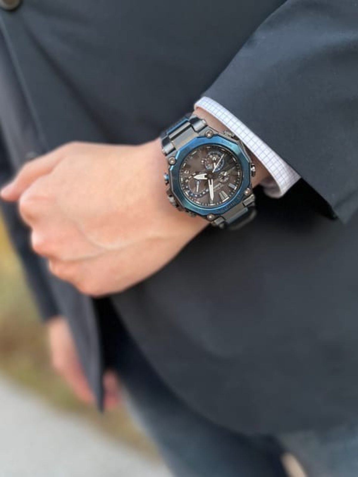 G-SHOCK MTG-B2000B-1A2 手表 蓝色、浅蓝色 #7