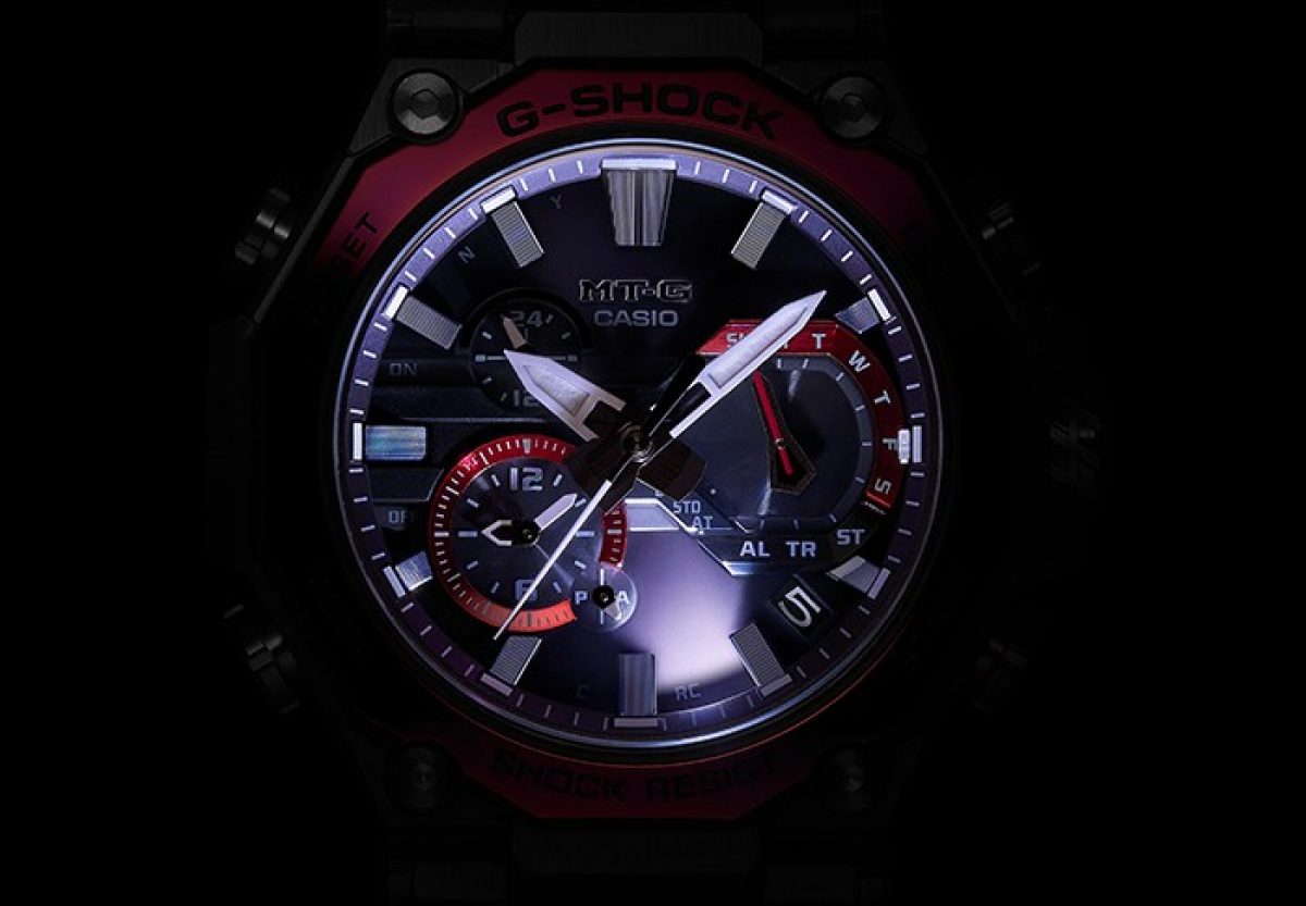 G-SHOCK MTG-B2000BD-1A4 手表 红色 #3