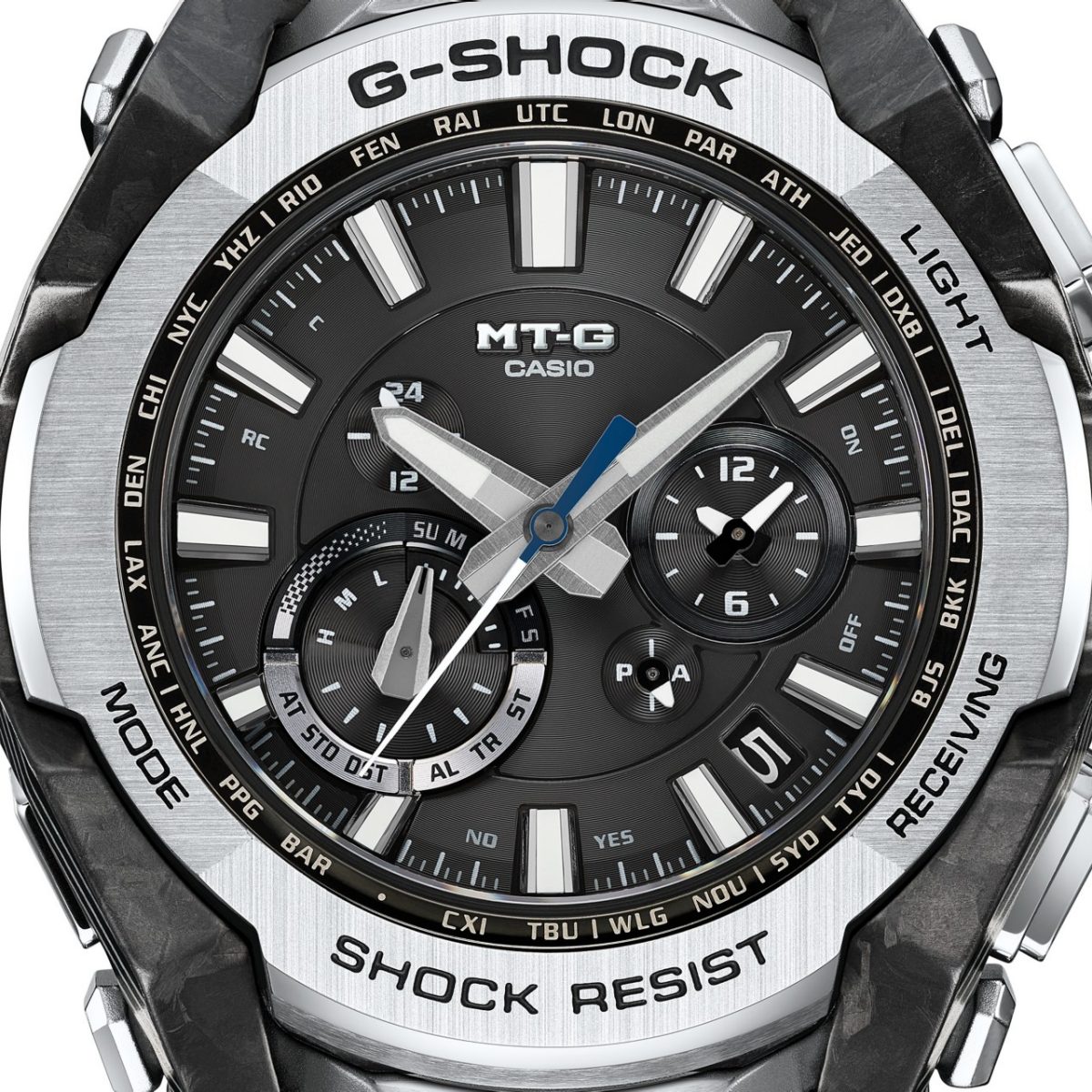 G-SHOCK MTG-B4000-1A 手表 银色 #5