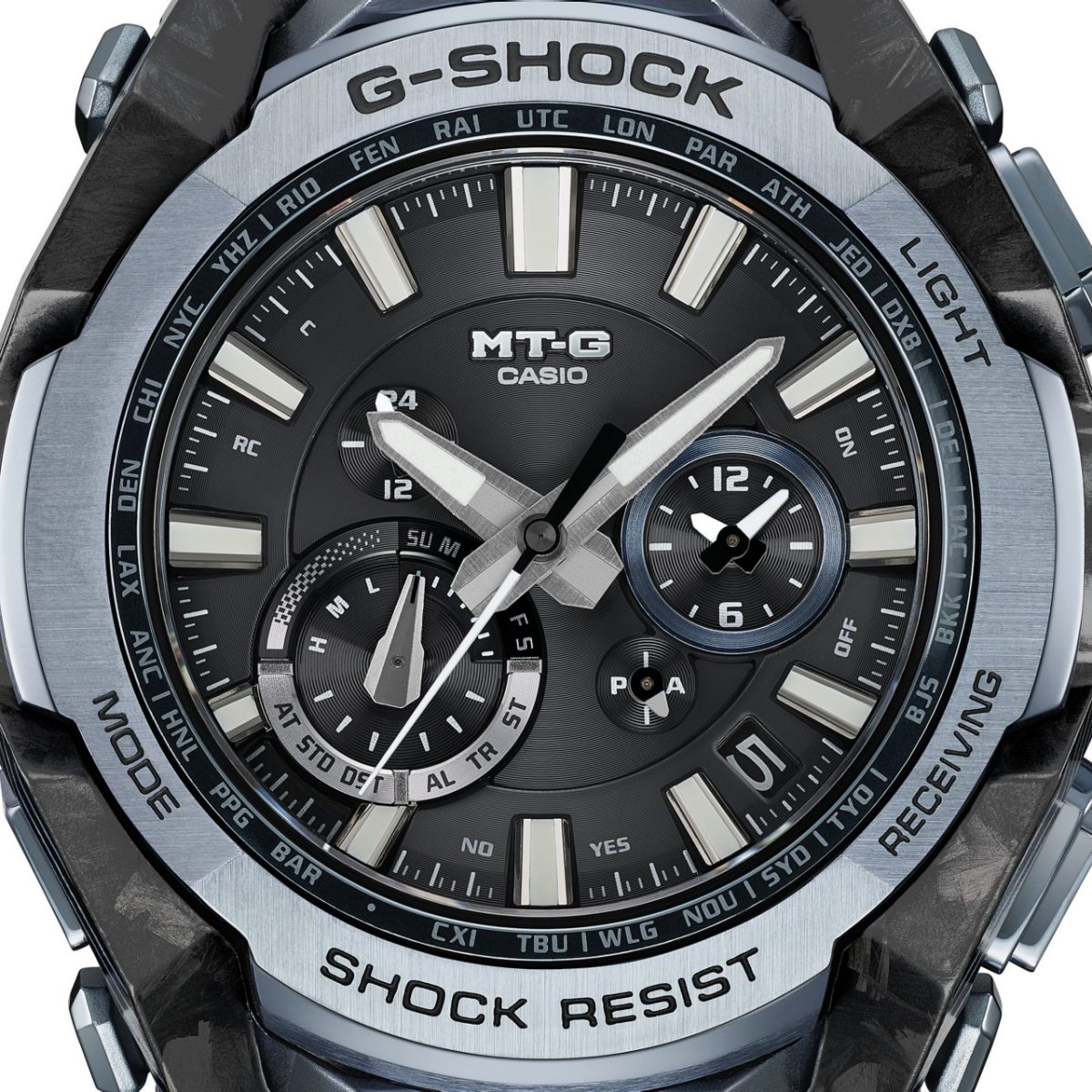 G-SHOCK MTG-B4000B-1A2 手表 蓝色、浅蓝色 #12
