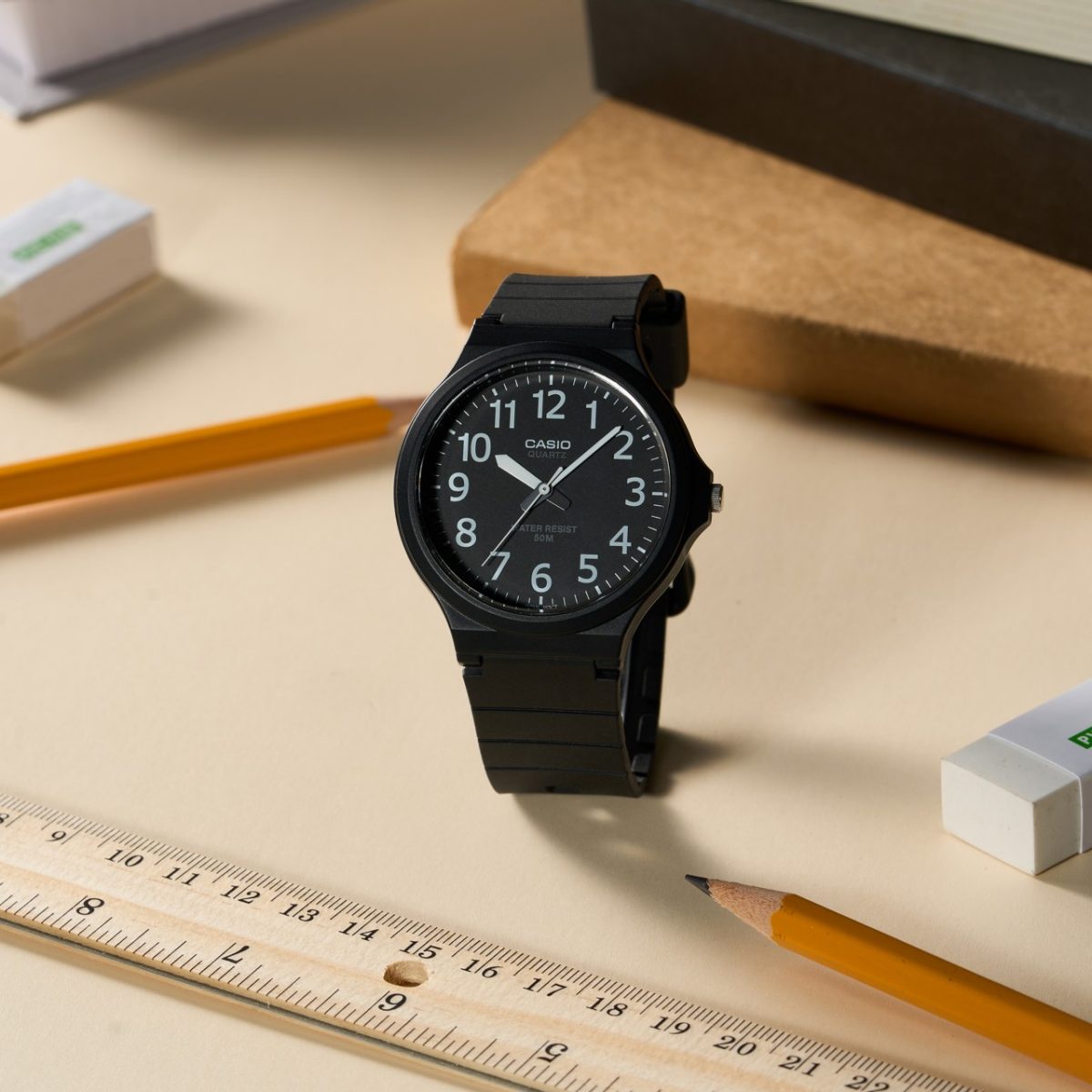 CASIO MW-240-1BV 手表 黑色 #4