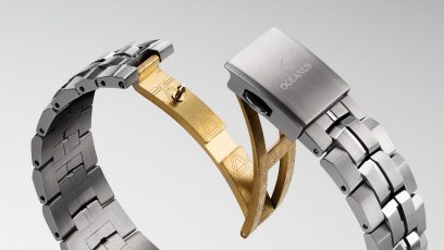 OCW-S7000SS-2A Metal band with bicolor finish
