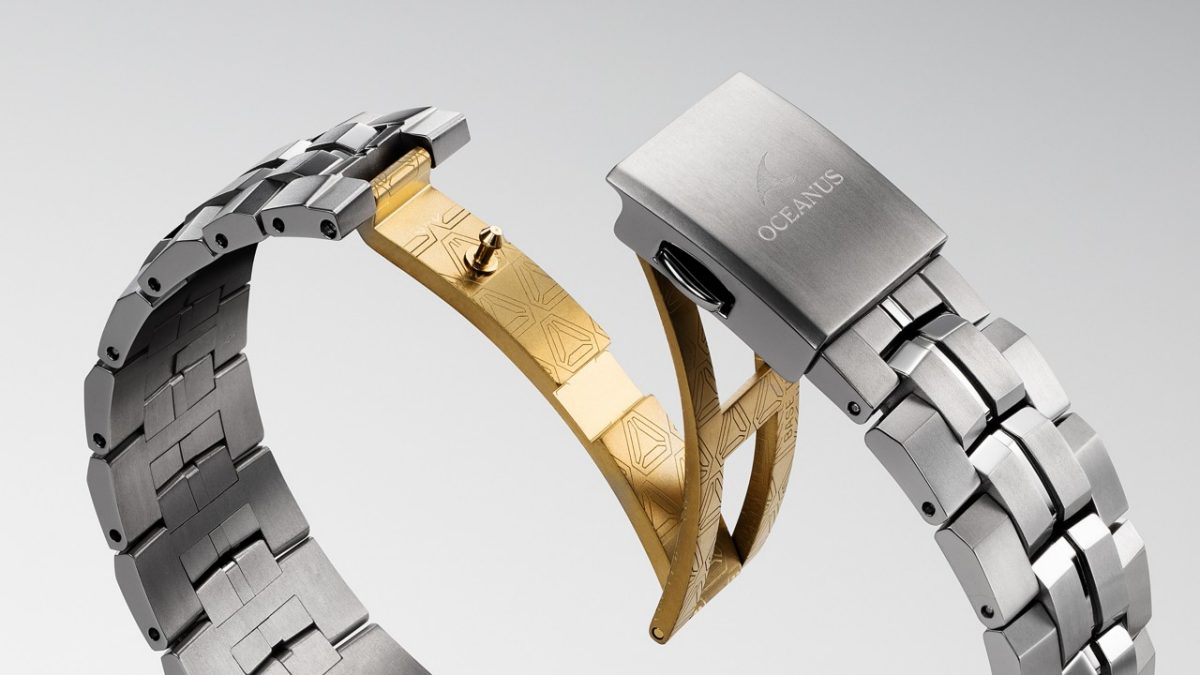 OCW-S7000SS-2A Metal band with bicolor finish