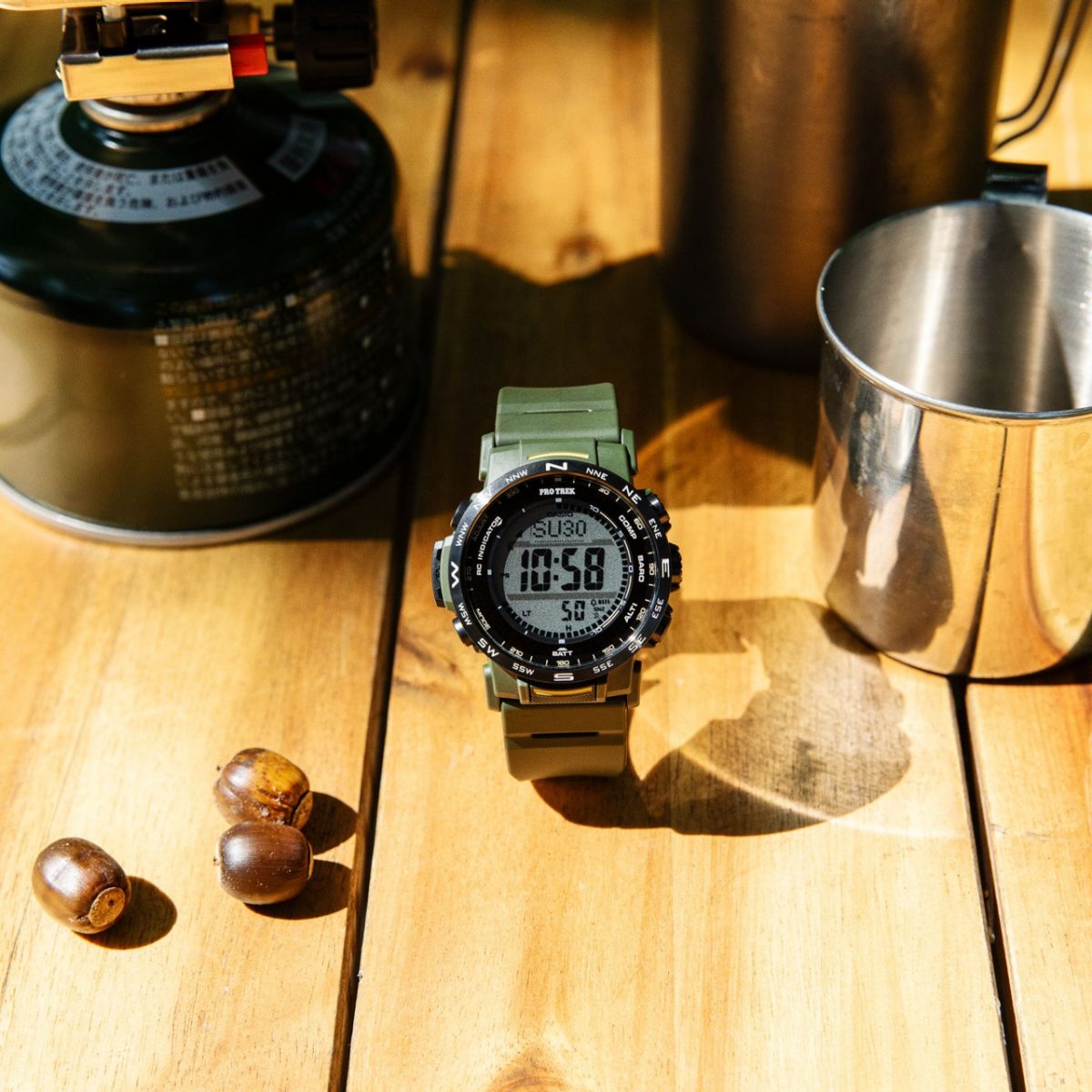PRO TREK PRW-35Y-3B 手表 黑色 #12