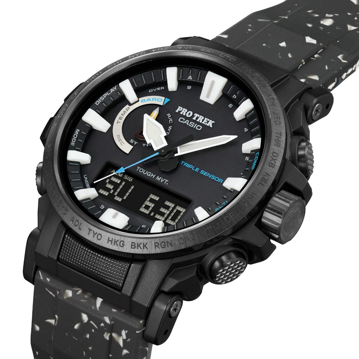 PRO TREK PRW-61NJ-1 手表 黑色 #14