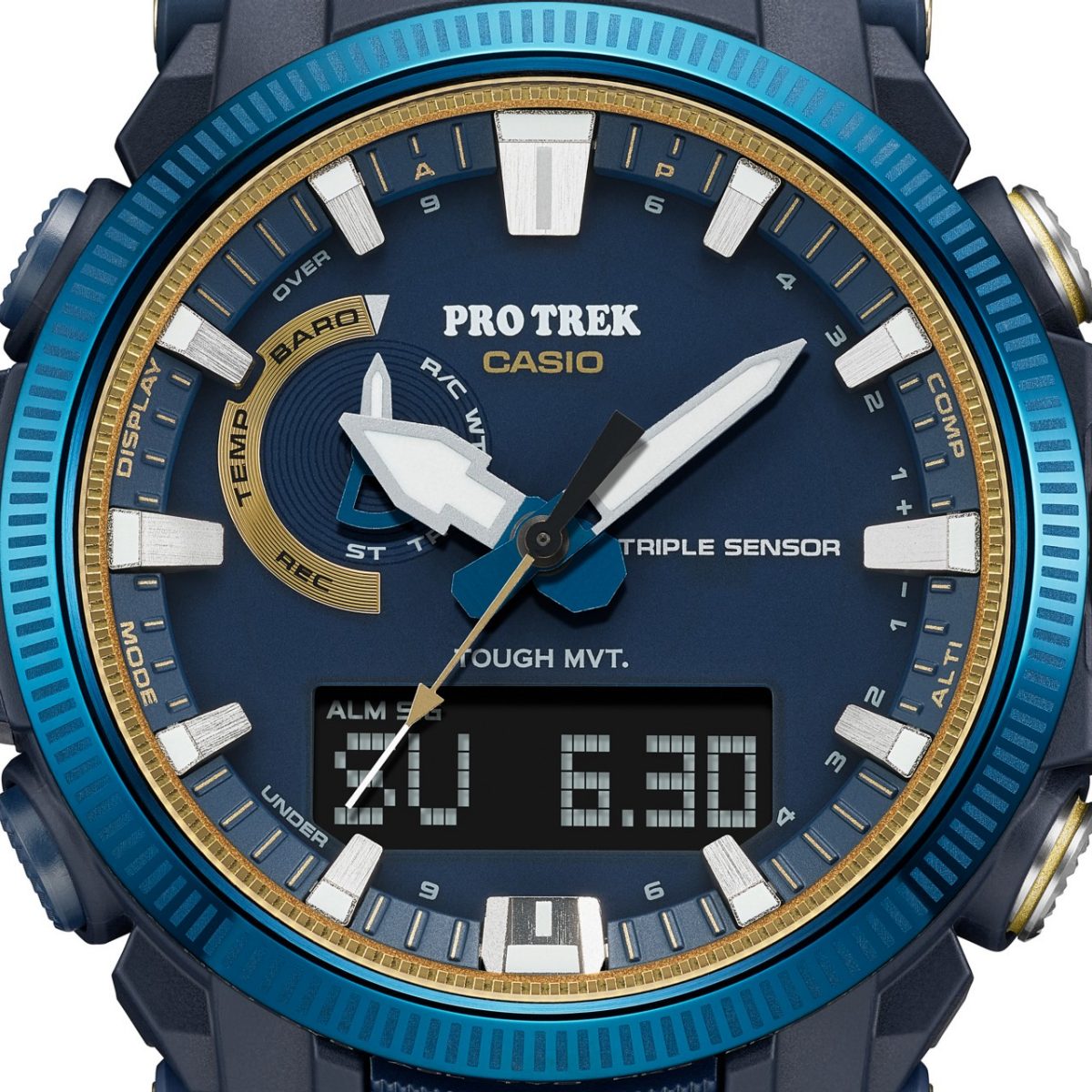 PRO TREK PRW-61SS-2 手表 蓝色、浅蓝色 #9