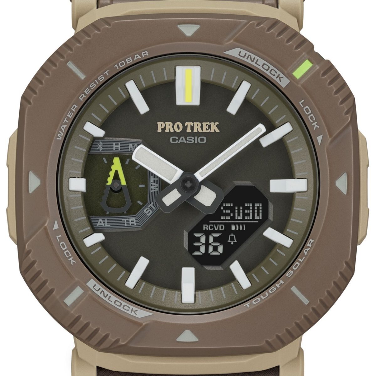 PRO TREK PRJ-B001B-5 手表 棕色 #5