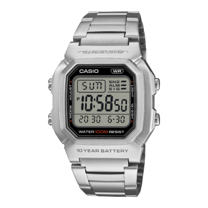 CASIO W-800HD-1AV 手表 银色 #1