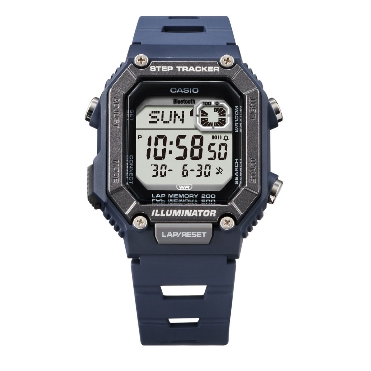 CASIO WS-B1000-2A 手表 蓝色、浅蓝色 #3