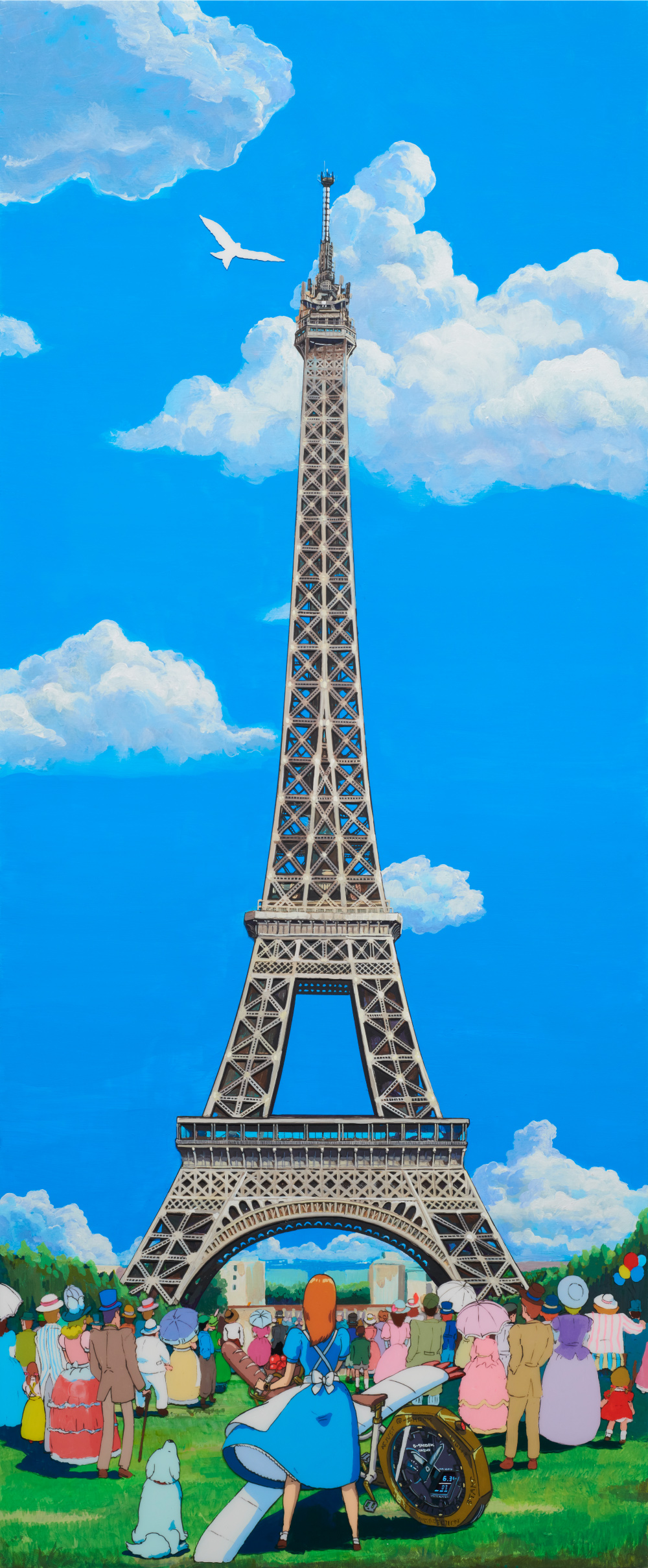 艺术家横坂达也 (Tatsuya Yokosaka) 制作了一部极具视觉冲击力的动画，以庆祝我们的《巴黎特刊》。