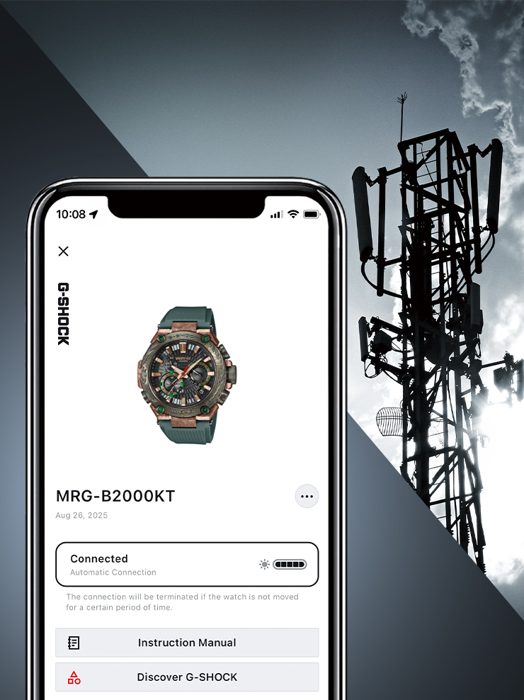 MRG-B2000KT Bluetooth® 无线电太阳能手表的图像