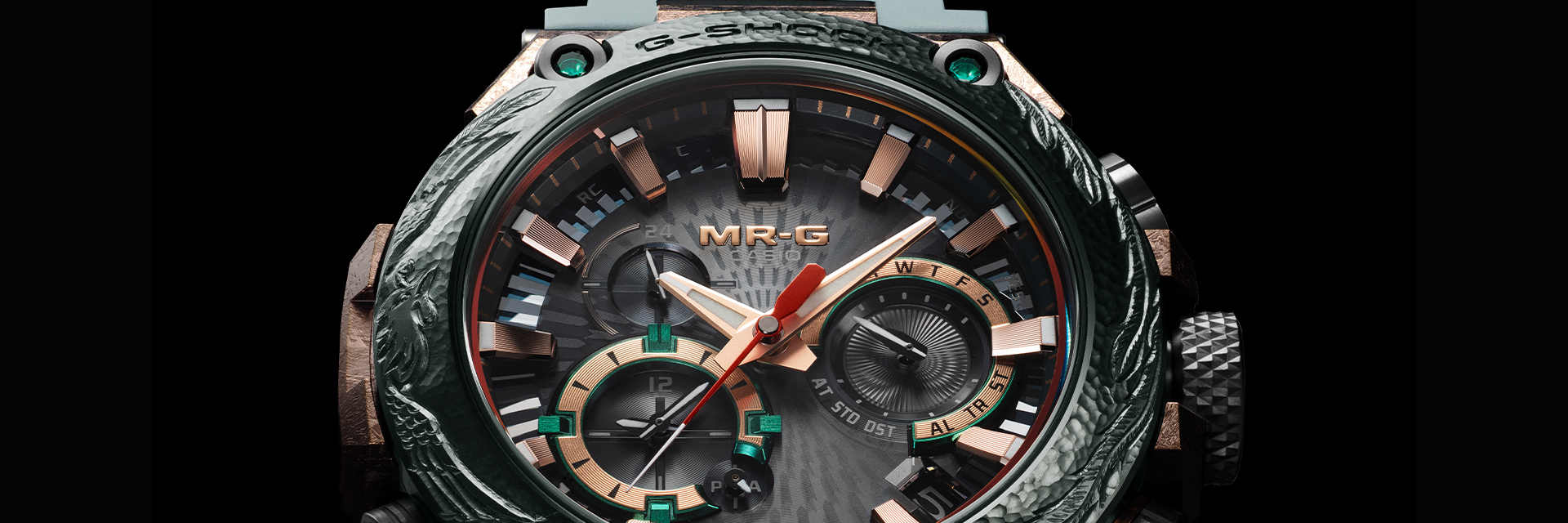 拨盘向上的 MRG-B2000KT 正视图